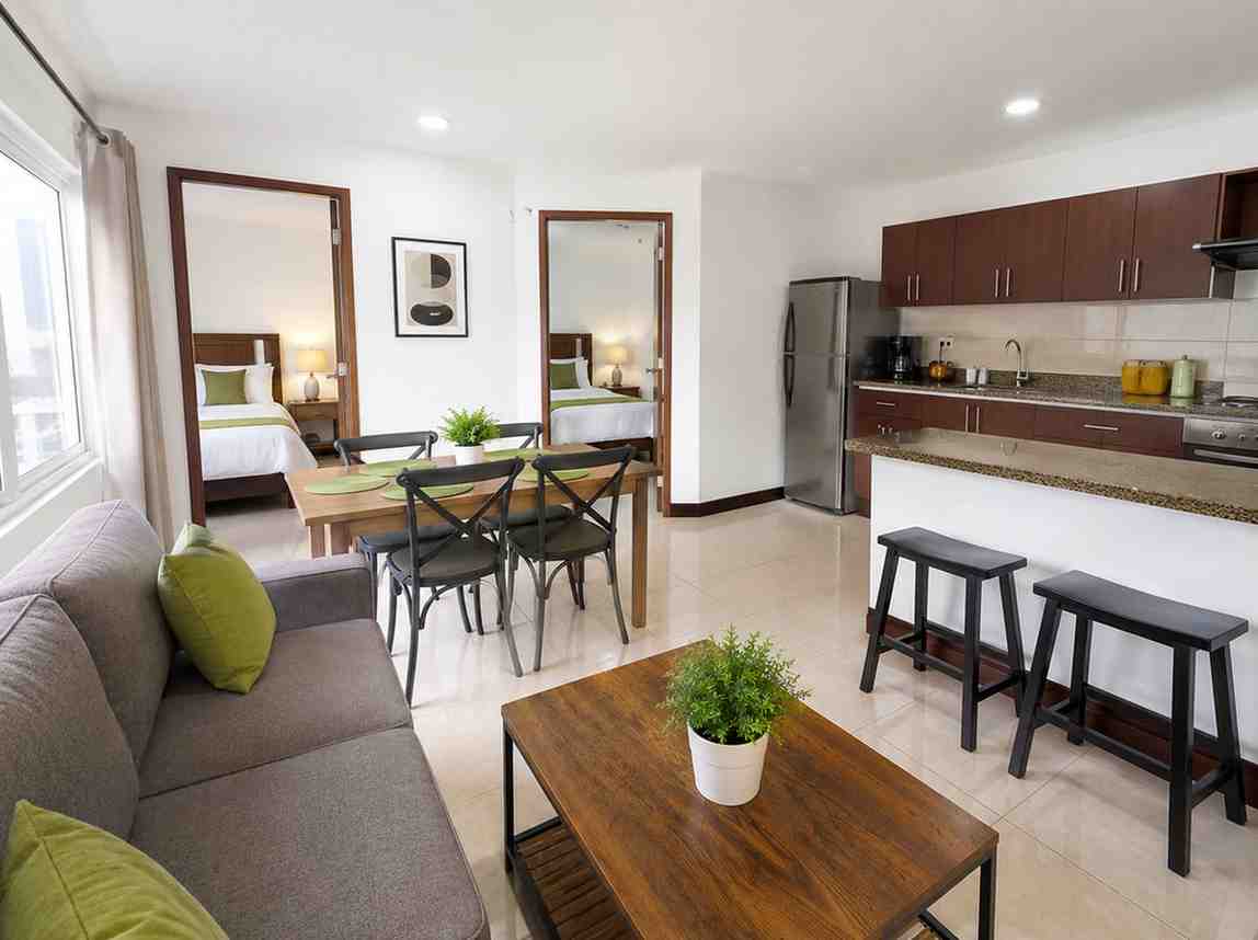 Apartamento de 2 dormitorios