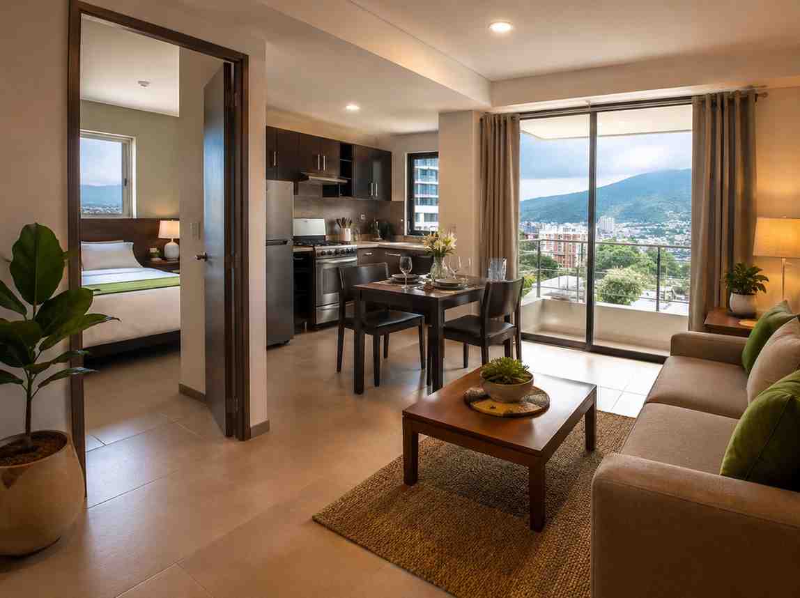 Apartamento de 1 dormitorio